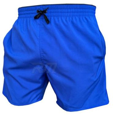 Imagem de Short Treino Corrida Academia Mauricinho Tactel - RM Fabrica, M, Azul 