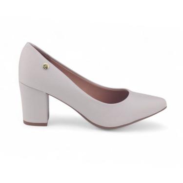 Imagem de Sapato Scarpin Vizzano 1290.500 pelica salto bloco 7cm