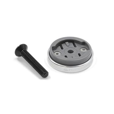 Imagem de JRC Components Suporte de haste de bicicleta Enkei Top Cap | Compatível com todos os modelos de dispositivos GPS Wahoo Elemnt | Corpo de alumínio leve CNC 6061-T6 | Adequado para uso com fone de