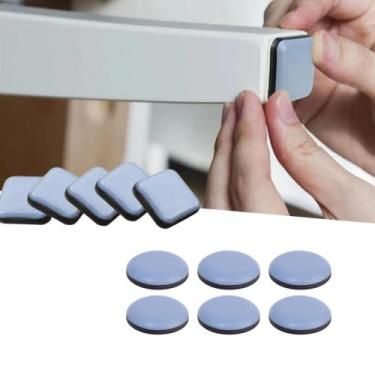 Imagem de Pés de Móveis 2 Sapatas Deslizantes EVA Fixação Forte Ideal para Sofás