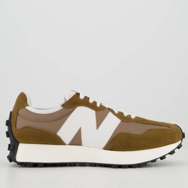 Imagem de Tenis NB 327v1, Unisex, MARROM/BRANCO, 42
