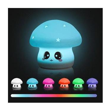 Imagem de Luminária Cogumelo Recarregável Toque de Magia e Estilo para o Seu Esp