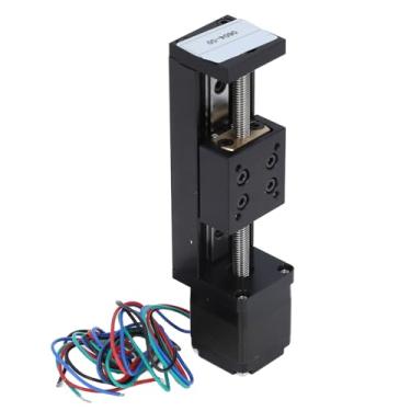 Imagem de Mini Linear Rail Guia Slide Atuador Motor de Stepper Motor de 50 Mm Scret Slide Linear Slide Atuador CNC Router Horizontal Medição de Medição de Alumínio Alumínio