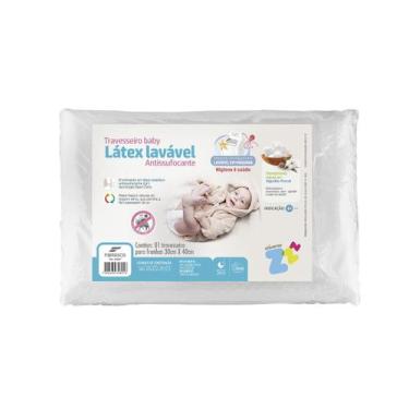 Imagem de Travesseiro Bebe Látex Lavável Antissufocante Fibrasca z4891