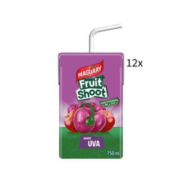 Imagem de Suco Fruit Shoot 150ml 12 Unidades Sabores - Maguary, Uva