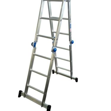 Imagem de Escada Articulada em Alumínio 12 Degraus