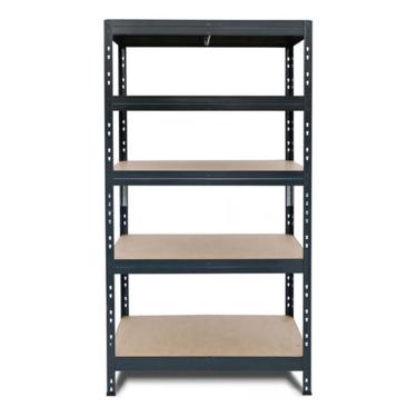 Imagem de Estante De Metal E Madeira 5 Prateleiras 176X90X40Cm Fixser