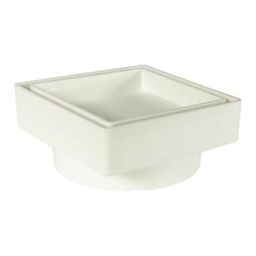 Imagem de Ralo Oculto 10x10 Invisível Inteligente Piso / Porcelanato - GROTO STO
