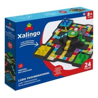 Imagem de Jogo Ludo Tridimensional 3D Xalingo