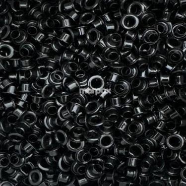 Imagem de Ilhós de Alumínio N54 Preto Marpax 100 unidades