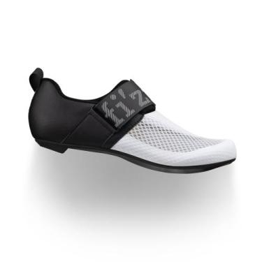 Imagem de Sapatilha Triathlon Fizik Transiro Hydra, Branco, Preto, 39 BR