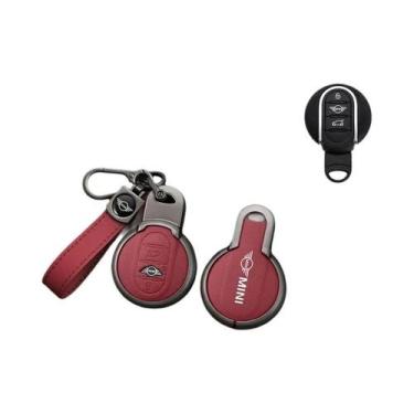 Imagem de Liga De Zinco Caso Chave Do Carro Capa Fob Para Bmw Mini Cooper Countr