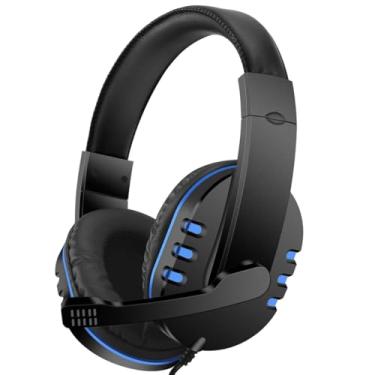 Imagem de Headset Gamer Com Fio Microfone Fone de Ouvido Anti Ruído Headphone Entrada P3 Compatível com XBOX ONE, PS4, PS5 e PC