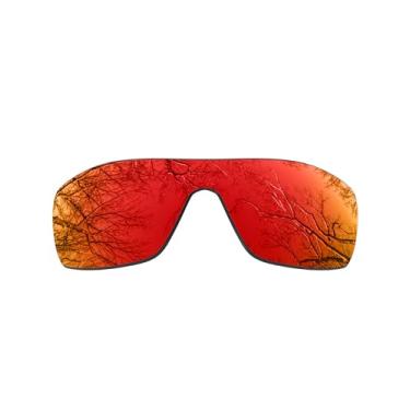 Imagem de Lente polarizada ToughAsNails de substituição para óculos de sol Oakley Turbine Rotor - mais opções, Fire Orange, One Size