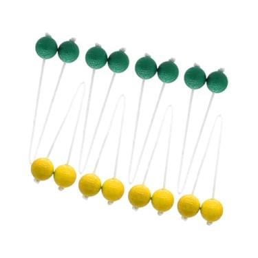Imagem de menolana Substituição de bolas de golfe de 8pcs Dia 165 em atividades internas ou externas jogos de quintal para crianças adultos brinquedos de brinquedos de, Amarelo E Verde
