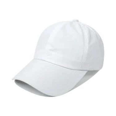 Imagem de Boné de Beisebol Feminino Ajustável com Rabo de Cavalo - Snapback para
