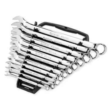 Imagem de Jogo Chaves Combinadas 1/4 A 7/8 Pol 11 Pçs St09021g Sata - APEX - SAT