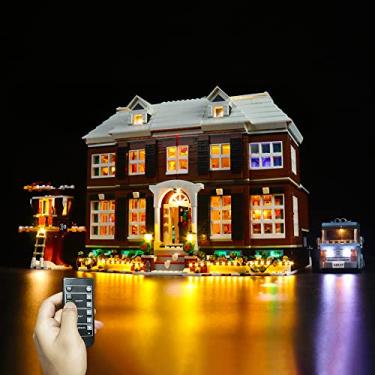 Imagem de BrickBling LED Light for Lego Home Alone 21330 Building, Remote Control Lighting Kit Compatible with Lego 21330-No Model Included