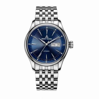 Imagem de Relógio Masculino Reef Tiger Rga8232-yby à Prova D'água Prata