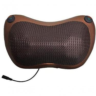 Imagem de Almofada Travesseiro Encosto Massageador Shiatsu Portátil Para Carro Escritório
