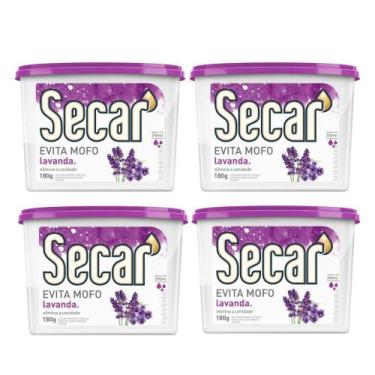 Imagem de 4 Antimofo Antiumidade Secar 180g Guarda Roupas Armários Balcão Pia Mu