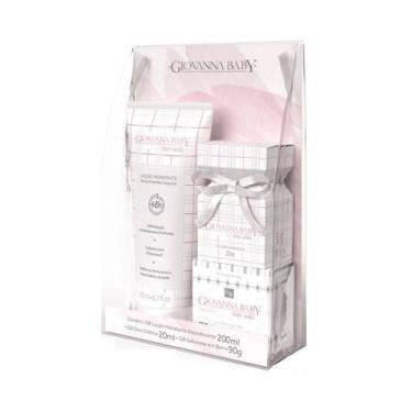 Imagem de Kit Giovanna Baby Colonia, Loção e Sabonete Blanc Vanilla