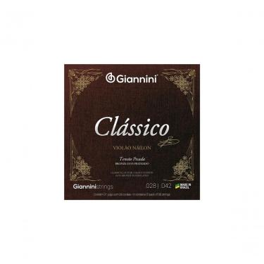 Imagem de Encordoamento Para Violão Nylon 65-35 Tensão Pesada Bronze Prateado Genwpa