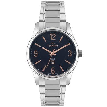 Imagem de Relógio Technos Masculino Steel Prata - 2115tzx-1a 2115tzx-1a