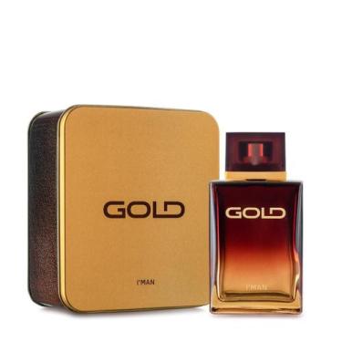 Imagem de Perfume Deo Colônia Masculino IMan Gold Ciclo Lata 100ml - Ciclo Cosme