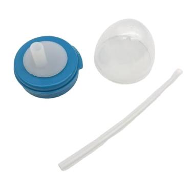 Imagem de Fenteer a tampa da tampa da lata de cerveja de coca -cola pode cobrir o selador com canudos bebem superior para uso doméstico, Azul