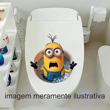 Imagem de Adesivo Para Vaso Sanitário Minions Mod07 - Lojinha Da Luc