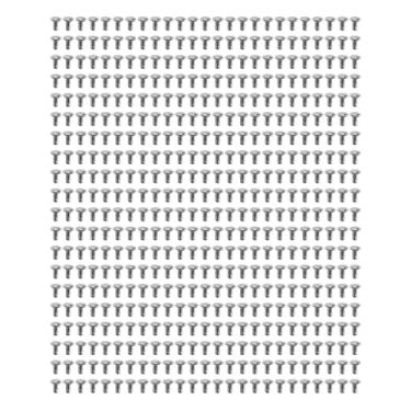 Imagem de 500 Sets 5x5mm Stainless Steel Double Cap Rivets Leather Rivet Stud Kit for DIY Leather Craft, Clothing, Bags, Belts and Accessories Perfecteded for Crafters, Sewers and Designers