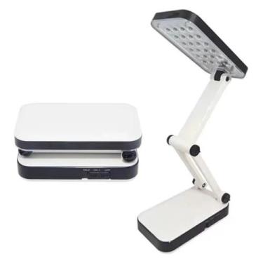 Imagem de Luminária de Mesa Dobrável e Portátil Ajustável com 24 Leds - M-Studio
