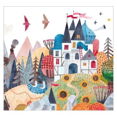 Imagem de Papel de Parede Adesivo Infantil Castelo Quarto Criança - 663pcp - All