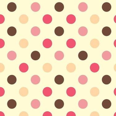 Imagem de Papel de Parede Adesivo Poá Rosa e Amarelo - 005 - Multimpressão