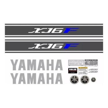 Imagem de Kit Adesivo Yamaha Xj6 Etiquetas Tankpad Resinado Xj6f1103 - SPTS