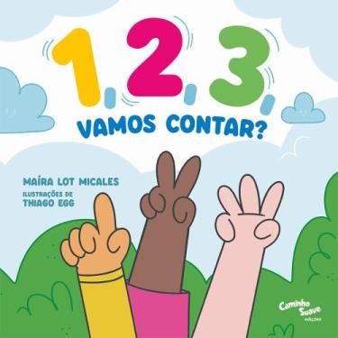 Imagem de Livro - Números: 1,2,3 Vamos contar?