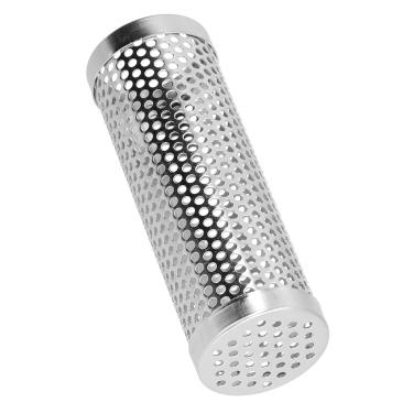 Imagem de AYNEFY Tubo de Fumante de Pellets para Churrasco Durável de Grande Capacidade para Camping Externo, Tubo de Fumaça Em um Aço Inoxidável 304 para Todas As Grades, Gás, Carvão, Fumaça Elétrica, Quente
