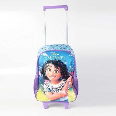 Imagem de Mochila Escolar Infantil Encanto Rodinhas Ic39482ec Verde - LUXCEL, RO
