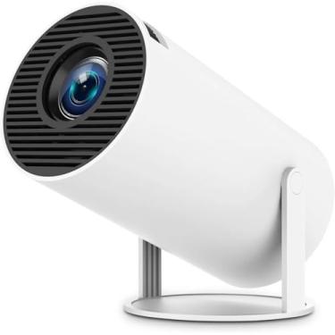 Imagem de Projetor Portátil 4K Full HD, Wifi e Bluetooth, Android e Aplicativos, Netflix, Prime, YouTube, Fire TV, Espelhamento de Tela, Caixa de Som Integrada, Resolução Ultra HD, Som e Imagem, Ajuste de Foco