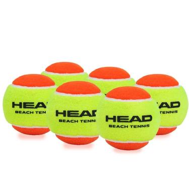 Imagem de Bola de Beach Tennis Head - Pack com 06 Unidades-Unissex