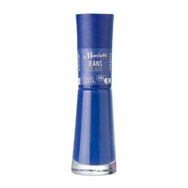 Imagem de Esmalte Marchetti Cremoso Tudo Azul Cor Jeans Colada 03 com 8ml