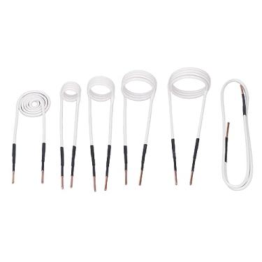 Imagem de Generic Bobinas do Aquecedor de Indução, Bom Isolamento Anti -oxidação Fios do Aquecedor de Indução 6 Pcs Resistentes Ao Calor Core de Latão de 2,5 Mm para Máquinas