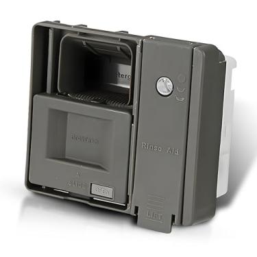 Imagem de O conjunto de dispensador de detergente para lava-louças W10861000 atualizado substitui W10620296, W10620298, W10620299, W10861000VP para Whirlpool, KitchenAid, Maytag, Amana – O tamanho é de