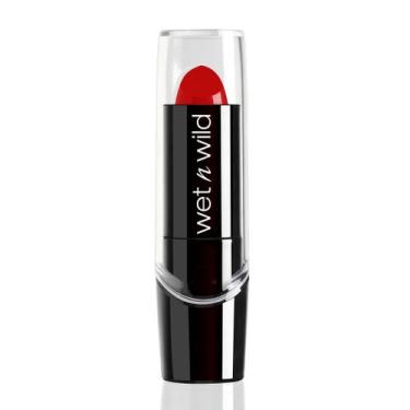 Imagem de Batom Vermelho Cremoso Wet N Wild Lançamento No Brasil - Wetn Wild