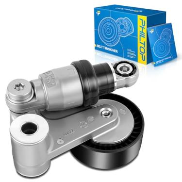 Imagem de PHILTOP Conjunto tensor de correia com polia para Amanti, Telluride, Sorento, Sedona, K900, Cadenza, Borrego, Veracruz, Sonata, Santa Fe, Palisade, Entourage, Azera, Correia dentada OE # 252813C100