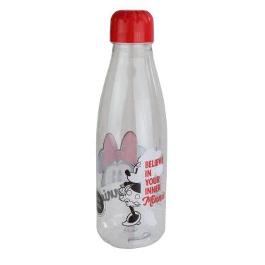 Imagem de Garrafa de Plástico 600ml Squeeze Minnie Color - Tudo em Caixa