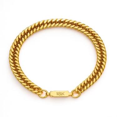 Imagem de Pulseira Masculina Grumet 6mm Luxo (Ouro)