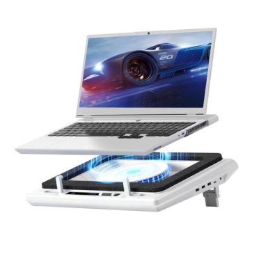 Imagem de Almofada de resfriamento para laptop llano V13 com turbofan de 14 cm p