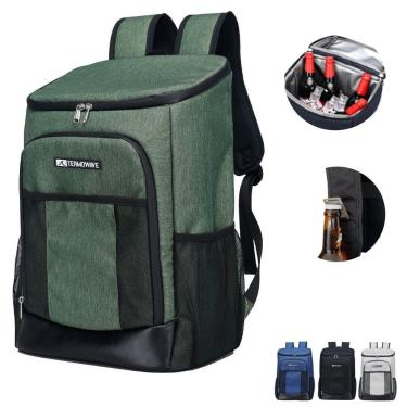 Imagem de Mochila Térmica Termowave 25L Bolsa Cooler Bebidas Verde